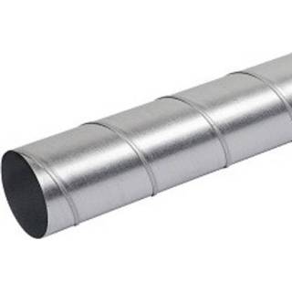 Spirobuis gegalvaniseerd FilterFabriek Huismerk dia 125 mm lengte 1 meter - rond