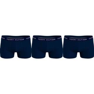👉 Boxershort elastaan male blauw Tommy Hilfiger 3-pack boxershorts trunk desert sky/navy