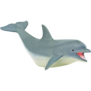 👉 Safari speeldier dolfijn junior 12,5 x 5 cm blauw/wit