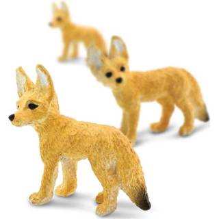 👉 Minifiguur oranje rubber One Size Safari mini-figuren Fennek 2,5 cm 192 stuks 95866003708