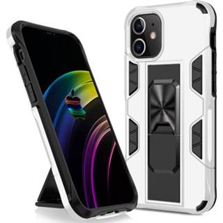 Coverhoes wit IPhone XR Rugged Armor Back Cover Hoesje - Stevig Heavy Duty TPU Shockproof Case Apple 8720629054148