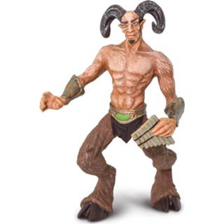 👉 Speelfiguur bruin kunststof One Size meerkleurig Safari satyr junior 10,8 cm 95866001995