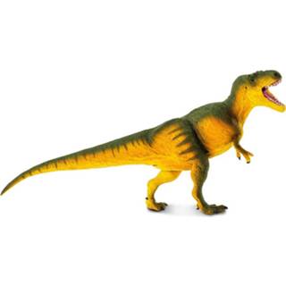 👉 Speelfiguur geel groen kunststof One Size Safari dinosaurus 22 x 11 4,5 cm geel/groen 95866005689