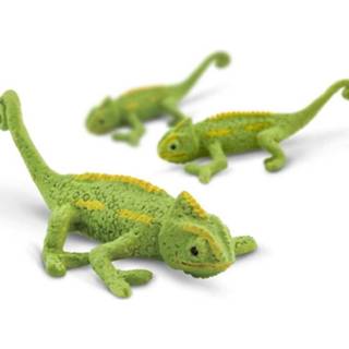 👉 Minifiguur groen rubber One Size Safari mini-figuren Kameleon 2,5 cm 192 stuks 95866003692