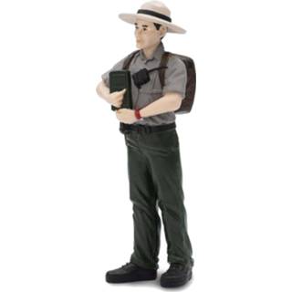 👉 Speelfiguur groen kunststof One Size jongens Safari Jim the Park ranger 10,25 cm 95866821302