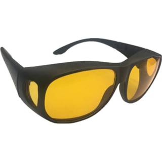 👉 Nachtbril zwart Hofftech Overzetbril / Nachtzicht voor Brildragende - Montuur