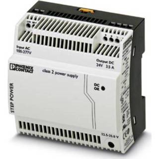 👉 Phoenix Contact STEP-PS/277AC/24DC/3.5 DIN-rail netvoeding 3.5 A 84 W