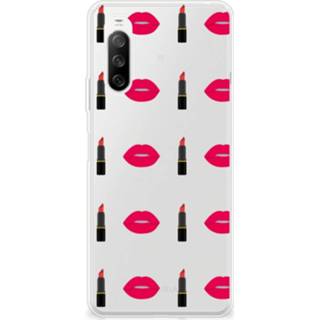 👉 Lippenstift Sony Xperia 10 III TPU bumper Lipstick Kiss 8720632724151