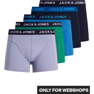 👉 Boxershort purper l mannen Jack & Jones heren 5-Pack - Purple Impression 5715099864642