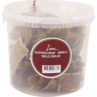 👉 Small I am superchew wild zwijn 1 KG 5,5 LTR 8718346047772