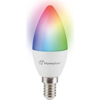 👉 Kunststof a+ RGBWW E14 SMART LED Lamp Wifi & Bluetooth 5.5 Watt 470lm C37 Dimbaar via App 8720364406622