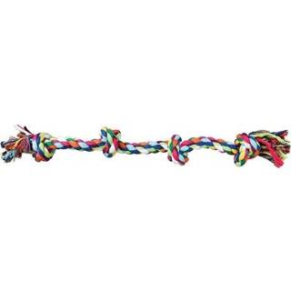 👉 Flos touw tin multicolor Trixie flostouw 4-knoop assorti 54 CM 4011905032740