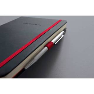 👉 Notitieboek Sigel Conceptum RED Edition hardcover A5 zwart lijn