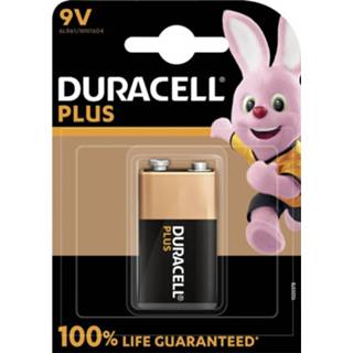 👉 Batterij alkaline Duracell Plus-9V B1 9V (blok) 9 V 1 stuk(s) 5000394142190