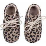 👉 Babyschoenen leer taupe baby's Little Indians High Top Leopard 8720585123094