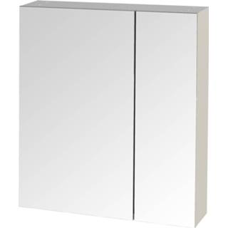 Spiegelkast sneeuwwit wit Tiger S-Line 60x15x70 cm Hoogglans 4008911632705