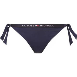 👉 Bikinislip XL donkerblauw vrouwen Tommy Hilfiger dames cheeky bikini slip - navy 8719861474647