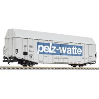 👉 Liliput L265807 N grote goederenwagen Hbks „pelz-watten” van de DB