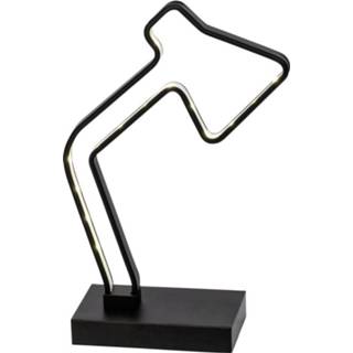 👉 Brilliant Lucia G99011/06 LED-tafellamp 6 W Zwart