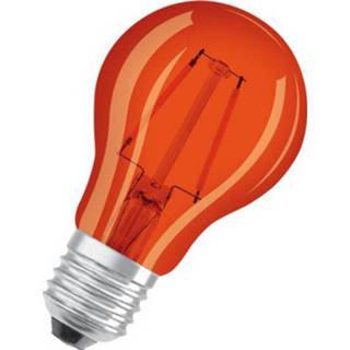 👉 Ledlamp oranje OSRAM LED-lamp Energielabel A+ (A++ - E) E27 Peer 2.5 W = 15 (Ø x l) 60 mm 105 1 stuk(s) 4058075433960