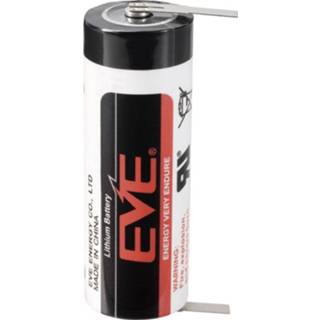 👉 EVE ER17505T Speciale batterij A U-soldeerlip Lithium 3.6 V 3600 mAh 1 stuk(s)