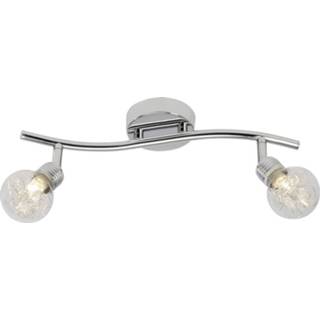 👉 Brilliant Bulb 21213/15 Plafondspot Halogeen G9 66 W Chroom