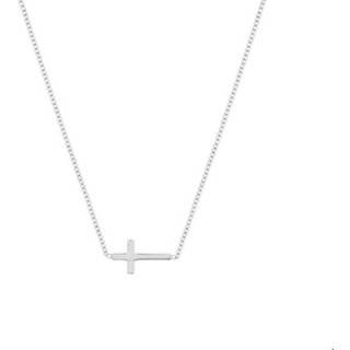 👉 Hals ketting vrouwen active zilver Gerhodineerde Collier kruis 1 1324419 8718834477272 8718834643714