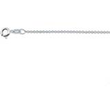 👉 Zilveren Collier anker rond 1 1018835 45 cm