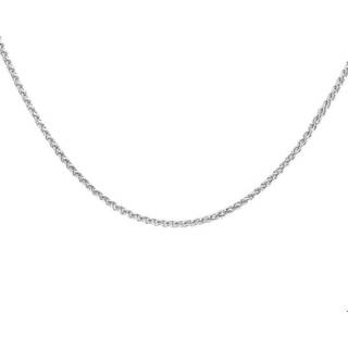 Halsketting active vrouwen kettingen zilver Gerhodineerde Collier vossestaart 1 1320996 45 cm 8718834415342 8718834415335