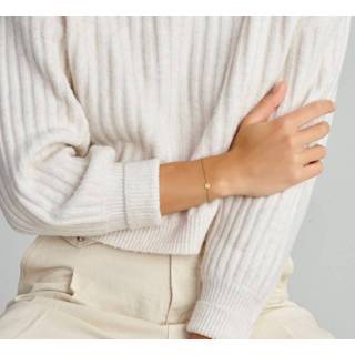 👉 Armband goud One Size goudkleurig TFT Buisjes 1,3 mm 16 + 3 cm 8718834707621