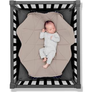 👉 Boxkleed jongens baby's zand Baby boxkleed, speelkleed en hangmat in één - Gentle Sand / 98 x 78 cm 8719324220002