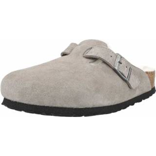 👉 Muil leer grijs Birkenstock Muiltje 4052001880248