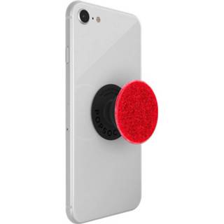 👉 POPSOCKETS Glitter Red Smartphone-standaard Rood, Glittereffect