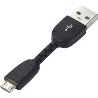 👉 Zwart Renkforce USB 2.0 Aansluitkabel [1x USB-A stekker - 1x Apple dock-stekker Lightning] 0.05 m 2050005451725