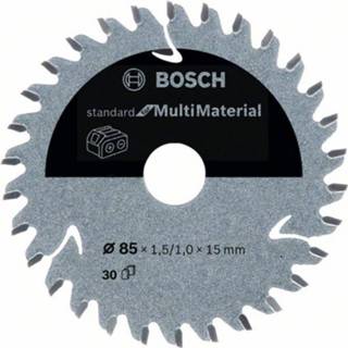 👉 Bosch Standard for Multi Material cirkelzaagblad voor accuzagen 85x1,5/1x15 T30