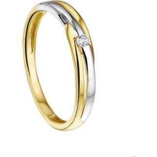 👉 Zirkonia bicolor gouden vrouwen ringen active Ring 4207232 19.00 mm (60) 8718834398768 8718834398720