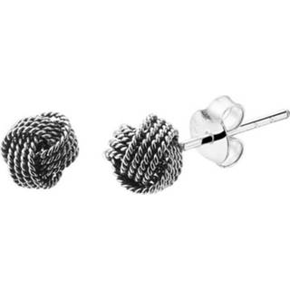 👉 Oorknop zilver vrouwen oorbel active Geoxideerde Oorknoppen oxi knoop 1101666 8718834602889