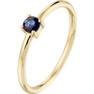 👉 Saffier ringen active vrouwen Geelgouden Ring 4022794 17.00 mm (53) 8718834673827 8718834673841