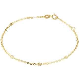👉 Enkelband One Size goudkleurig TFT Enkelbandje 2,3 Mm 24 - 26 Cm 8718834617869