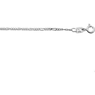 Zilveren Armband figaro 1 1018764 18 cm
