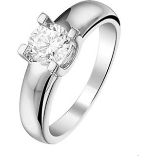 👉 Zirkonia zilver vrouwen ringen active Gerhodineerde Ring 6 mm 1318664 19.75 (62) 8718834048236