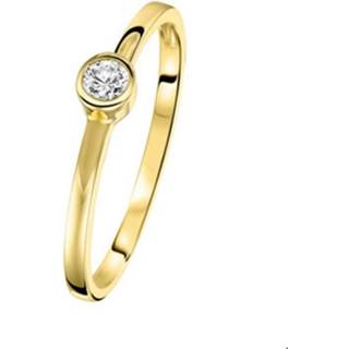 👉 Geelgouden Ring zirkonia 4016992 16.00 mm (50)