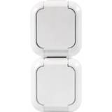 👉 REV 005434 2-voudig Wandcontactdoos Wit