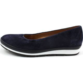 👉 Ballerina's suède blauw Gabor Ballerinas 4060666909211