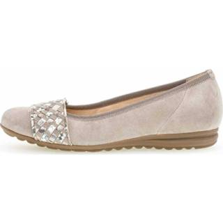 👉 Ballerina's leer beige Gabor Ballerinas 4060666492164