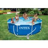 👉 Opzetzwembad blauw PVC One Size Intex met pomp 28212GN 366 x 76 cm 6941057400662