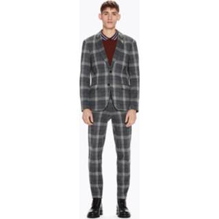 👉 Colbert grijs m Scotch & Soda checked blazer ruit (145262 - 0219) 8719031938894