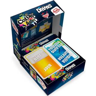 👉 Kaartspel karton One Size meerkleurig Shuffle Color Addict Drinks ‎12.5 x 11.5 4.5 cm 5411068861314