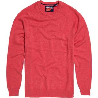 👉 Pullover roze s Superdry Ronde Hals Ancona Pink (M6110004A - T7W) 5057842812105