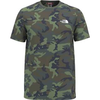 👉 Shirt l mannen groen dessin The North Face S/S Simple Dome heren